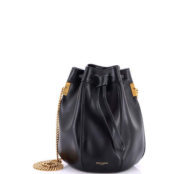 Saint Laurent Medium Talitha Bucket Bag Leather - Picture 1 of 5